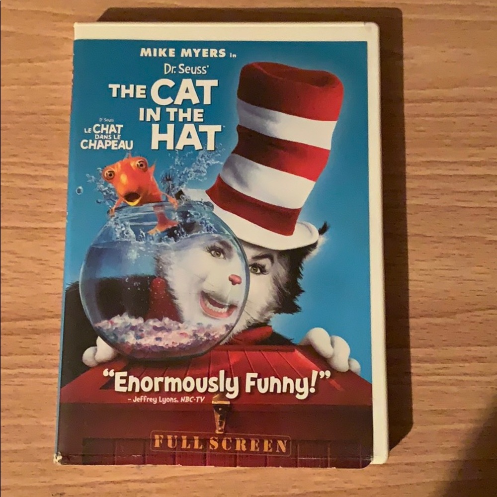 The cat in the hat DVD